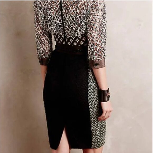 Anthropologie Byron Lars Beguile Melodist Midi Dress Size 2 - Picture 4 of 14